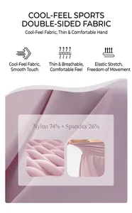 Macro detail of breathable purple nylon spandex fabric with cooling sports texture