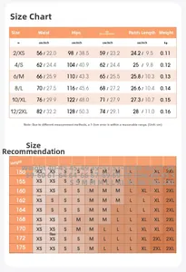 Guide des tailles pour shorts de yoga femme avec mesures précises du XS au 2XL