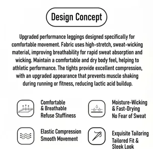 Atmungsaktive Herren-Sport-Leggings mit hoher Elastizität und Feuchtigkeitstransport