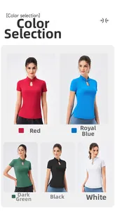 Choix de couleurs pour hauts de yoga ajustés avec bouton chinois et décolleté goutte