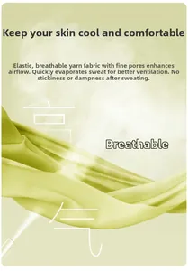 Vue macro du tissu en fil élastique respirant avec micro-perforations pour le sport