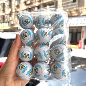 Guatemala Flagge Fußball Schlüsselanhänger im Set für Fußball Fans Weltmeisterschaft