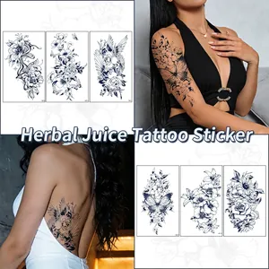 Children Temporary Tattoo Stickers Waterproof Cartoon Animal Mermaid Dinosaur Space Theme For Kids Birthday Party Favors
