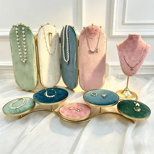 Venta Directa De Fábrica Estante De Joyería Soporte De Exhibición De Almacenamiento De Joyería Collar Aretes Accesorios De Fotografía Bandeja De Exhibición De Joyería Colgante