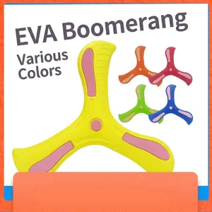 EVA Foam Boomerang Toy Soft Safe Returning Fly Dart Outdoor Sport Parent Child Interactive Game For Boys Kids