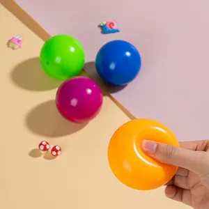 Close-up of colorful sensory maltose squeeze balls for stress relief in vibrant tones