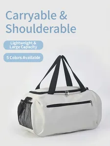 Borsa Da Palestra Grande Capacità Impermeabile Tessuto Oxford Viaggio Spalla Mano Fitness Yoga Unisex