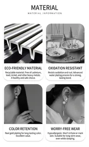 Détail du collier plaqué or avec finition anti-ternissement et respectueuse de la peau