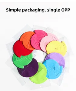 Colorful spiral paper streamers in individual OPP bags for festive party decoration