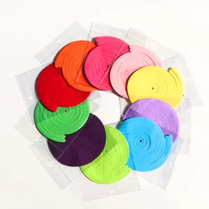 Colorful spiral tassel hanging decorations for weddings and party celebratory events