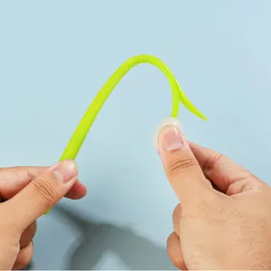 Creative sprout tulip pen made of flexible green silicone with high resilience
