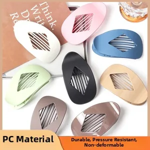 Detailed view of matte PC shell hair clips in various pastel colors and grid texture