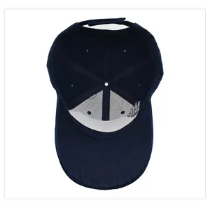 Berretto da baseball blu navy con ricamo aquila bandiera USA e cinturino regolabile