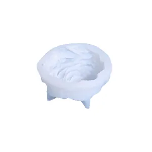 3D large peony flower silicone mold for DIY scented candles and gypsum soap making