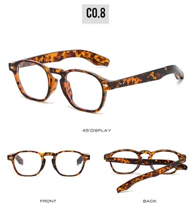 Retro tortoiseshell sunglasses multi-angle view including front, back, and 45 degree angle