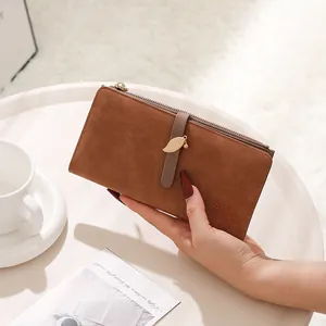 Damen Schleife PU Leder Faltbare Brieftasche Frisch Süß Stil Multifunktionale Kartenhalter Clutch Geldbörse Für Alltag