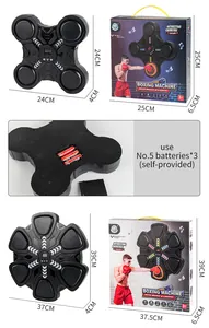 Dettaglio dei bersagli da boxe musicale a 4 e 6 zone con schermo LED e vano batteria