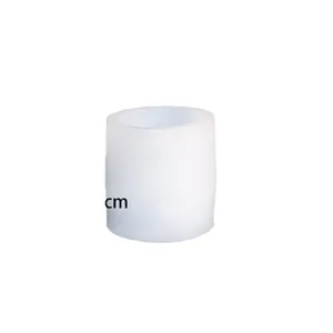 Yin Yang Tai Chi cylindrical silicone mold for DIY aromatherapy candle making