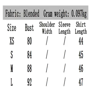 Detailed size chart for lace patchwork satin camisole showing bust and length measures
