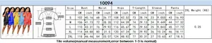 Size guide for women's paisley print two-piece set showing detailed measurements S to 2XL