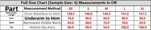 Guide complet des tailles pour robes de soirée avec mesures de buste et taille