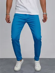 T-shirt décontracté pour femmes en mélange de coton couleurs unies Design à manches courtes en tissu stretch confortable pour le quotidien