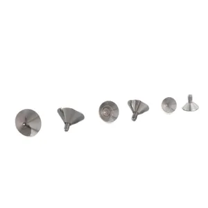 F136 titanium alloy 0.9mm thread screw piercing accessory for DIY jewelry making