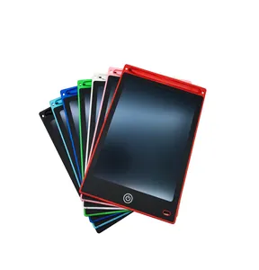 Multi-color 8.5 to 12 inch LCD writing tablets for children's creative drawing and art