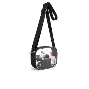 Klarsicht Umhängetasche Stadion Zugelassen Wasserdichte Transparente PVC Schultertasche Mit Verstellbarem Gurt Für Konzert Reise Damen Herren