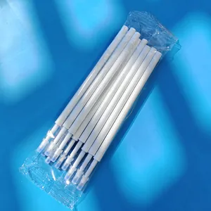 Detail shot of a pack of white gel pen refills with ST nibs for smooth writing