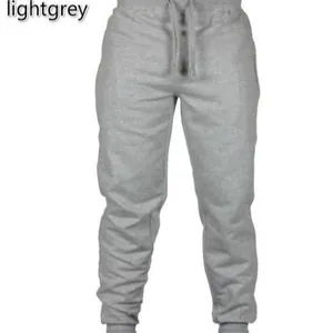 Pantalon de jogging gris confortable pour homme avec cordon de serrage