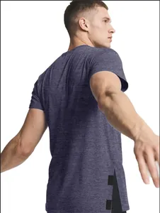 Chemise adaptative post-opératoire pour hommes à manches courtes et boutons pression