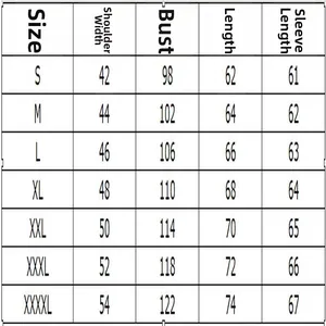 Tableau des tailles détaillé pour sweat-shirt à capuche homme avec mesures