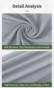 Close-up macro detail of breathable and high-elasticity gray milk silk cycling mask fabric