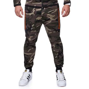 Ανδρικό Αθλητικό Παντελόνι Slim Fit Παραλλαγή Πολυεστέρας Ελαστικό Παντελόνι Προπόνησης Με Τσέπες Με Φερμουάρ Casual