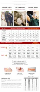 Detailed ring size chart and measurement guide for stainless steel meteorite inlay rings