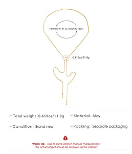 Gold-tone alloy necklace featuring a white flower pendant and adjustable perimeter detail