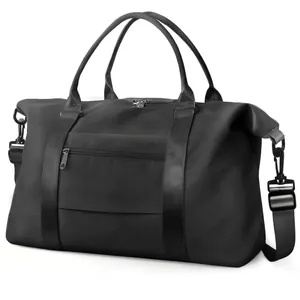Sac de Voyage Grande Capacité Avec Séparation Humide et Sèche Sac à Main en Nylon Imperméable pour Gym Sports Unisexe
