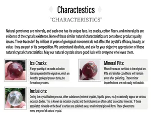 Detailed guide on natural gemstone traits like ice cracks and mineral inclusions.