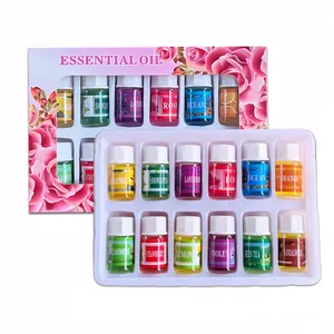 Water Soluble Essential Oils Aromatherapy Fragrance Liquid Glass For Humidifier Diffuser Home Indoor Air Freshening Lavender Rose Jasmine
