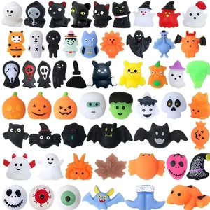Cute TPR Mochi Squishy Toys Stress Relief Squeeze Toys For Kids Adults Party Favors Christmas Halloween Valentine Easter Gift