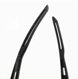 Close-up detail of soft temple tips on children's sport sunglasses