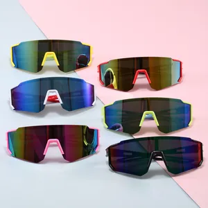 Occhiali da sole sportivi per bambini con protezione UV400 in sei colori vivaci