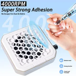 Aspiratore professionale per unghie 4000 giri/min con forte aspirazione manicure