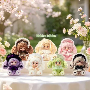 YOUMI Spring Prelude Serie Pluche Pop Blind Box Schattige Cartoon Dier Hanger Sleutelhanger Zacht Knuffeldier Voor Tas Cadeau Verzamelobject