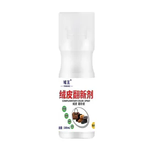 Spray rénovateur pour daim et nubuck pour la restauration des couleurs, flacon 100 ml.