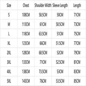 Guide des tailles détaillé pour cardigan décontracté en maille gaufrée homme