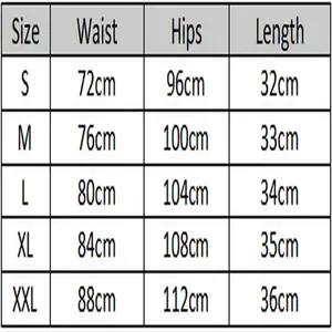 Comprehensive size chart for high-waist slim fit ripped denim jeans showing cm measurements