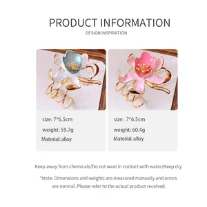 Detail of vintage style alloy flower open bracelets showing size and weight specs