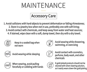 Essential jewelry care and maintenance instructions for long-lasting beauty and shine